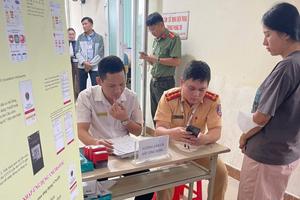 Công an Thanh Hoá: 9 tháng tiếp nhận 37.426 hồ sơ đề nghị cấp, cấp đổi giấy phép lái xe