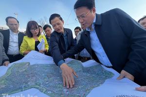 Chủ tịch UBND tỉnh Thái Nguyên thị sát điểm ngập úng, chỉ đạo phá “điểm nghẽn” thoát nước