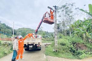 Thắp sáng đường quê góp phần bảo đảm an ninh trật tự và xây dựng Nông thôn mới