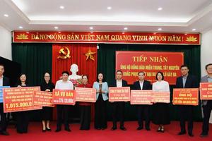 Ninh Bình: Tiếp nhận hơn 3 tỷ đồng ủng hộ đồng bào miền Trung
