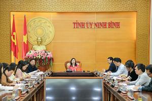 Ninh Bình: Ban Chỉ đạo 35 Đảng ủy các cơ quan Đảng tỉnh triển khai phương hướng, nhiệm vụ năm 2026