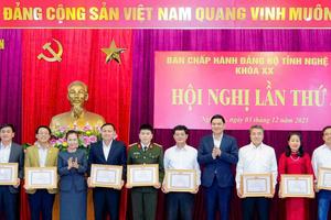 Công tác chuẩn bị và tổ chức Đại hội Đảng bộ tỉnh Nghệ An lần thứ XX: Bài bản, khoa học, hiện đại