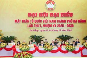 Ông Lê Trí Thanh giữ chức Chủ tịch MTTQ Việt Nam thành phố Đà Nẵng nhiệm kỳ 2025-2030