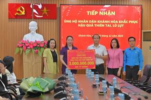 Thành phố Huế hỗ trợ 11 tỷ đồng giúp người dân Nam Trung Bộ khắc phục hậu quả thiên tai