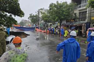 "Hố tử thần" bất ngờ xuất hiện tại Đà Nẵng