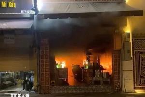 Khẩn trương điều tra nguyên nhân vụ cháy tại đường Trần Hưng Đạo TP Hồ Chí Minh