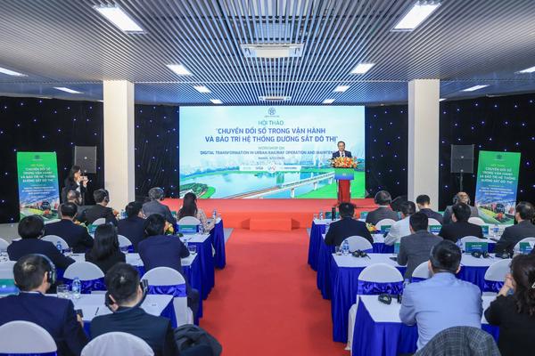 Hội thảo quốc tế "Chuyển đổi số trong vận hành và bảo trì đường sắt đô thị"