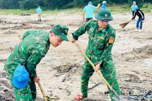 Tinh thần “Thứ bảy tình nguyện” lan tỏa: Lực lượng Biên phòng chung tay khôi phục cuộc sống người dân sau lũ