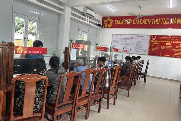 Thanh Hoá: Kiểm tra Trung tâm phục vụ hành chính công ở xã, phường thực hiện chính quyền địa phương 2 cấp