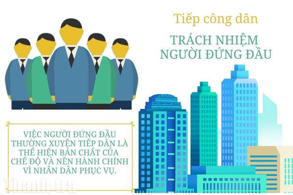 Đề cao trách nhiệm của người đứng đầu trong công tác tiếp công dân