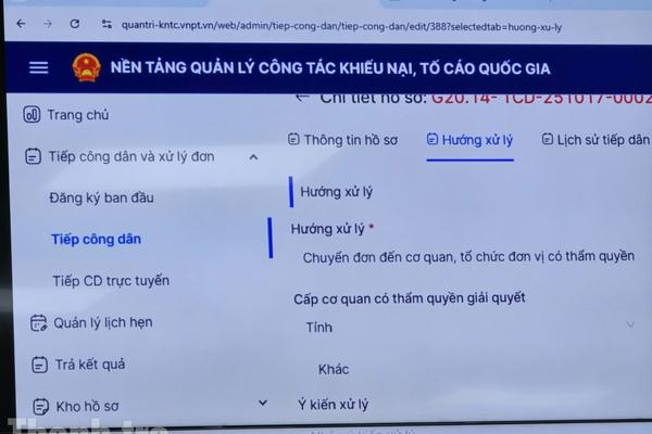 Bài 2: Chuẩn hóa dữ liệu và minh bạch quy trình: Nền tảng mới nâng hiệu quả tiếp công dân và phòng, chống tham nhũng