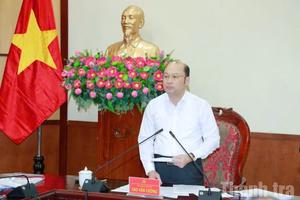 Thanh Hóa nghe báo cáo hai đề án lớn về ổn định dân cư miền núi và phát triển HTX nông nghiệp