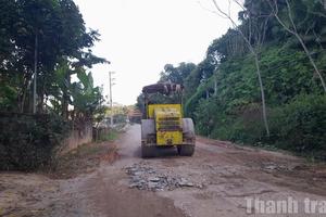 Thanh Hóa khẩn trương sửa chữa tỉnh lộ 530D xuống cấp nghiêm trọng sau phản ánh của Báo Thanh tra