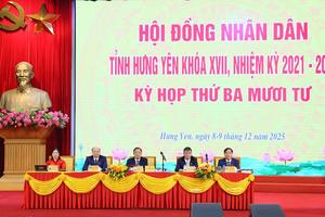 Hưng Yên: Kinh tế lọt Top 10 cả nước, sẵn sàng tâm thế cho vận hội mới