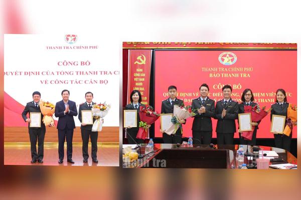 Nhiều cán bộ trẻ được bổ nhiệm, tạo động lực đổi mới trong ngành Thanh tra