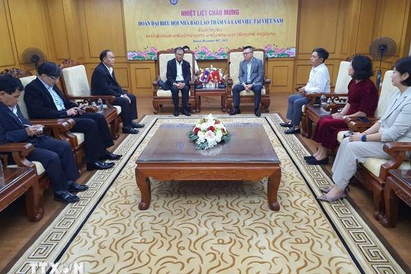 Báo chí hai nước Việt Nam - Lào thường xuyên tổ chức các đợt tập huấn nâng cao nghiệp vụ