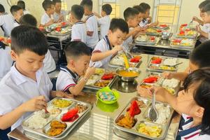 Công khai thực đơn bữa ăn học đường củng cố niềm tin của phụ huynh