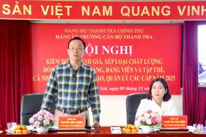 Đảng bộ Trường Cán bộ Thanh tra: Giữ vững đoàn kết, đổi mới, nâng cao chất lượng toàn diện