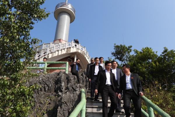 Bí thư Tỉnh ủy Lạng Sơn khảo sát khu vực xây dựng dự án tượng đài và quảng trường Bác Hồ