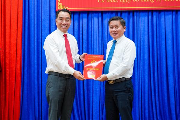 Cà Mau: Ông Hoàng Phương Thảo được bổ nhiệm làm Chánh Thanh tra tỉnh