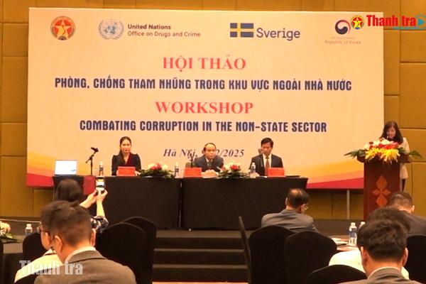Cam kết mạnh mẽ của Việt Nam chống tham nhũng trong khu vực ngoài Nhà nước