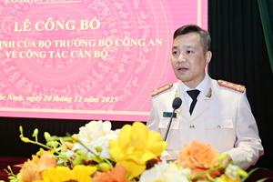 Công an tỉnh Bắc Ninh có tân Phó Giám đốc