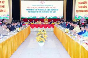 Nghệ An hoàn thành hiệp thương lần thứ nhất giới thiệu người ứng cử ĐBQH và HĐND tỉnh