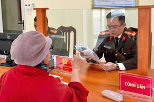 Thanh tra Công an TP Hà Nội lan tỏa phong trào “Ba nhất” trong tiếp công dân