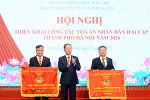 Ghi nhận, biểu dương những kết quả của TAND hai cấp TP Hà Nội