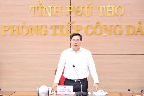 Chủ tịch UBND tỉnh Phú Thọ tiếp công dân đề nghị giao đất giãn dân không thông qua đấu giá