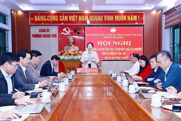 Hà Tĩnh: 69 xã, phường đảm bảo đúng tiến độ hiệp thương lần thứ nhất