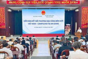 Tăng cường kết nối, thúc đẩy thương mại biên giới Việt Nam - Campuchia