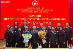 Cục XII tổ chức Hội nghị công bố quyết định điều động, bổ nhiệm công chức lãnh đạo, quản lý cấp phòng