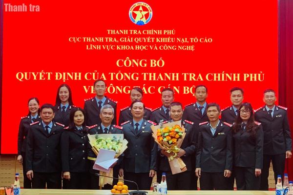 Cục XII tổ chức Hội nghị công bố quyết định điều động, bổ nhiệm công chức lãnh đạo, quản lý cấp phòng