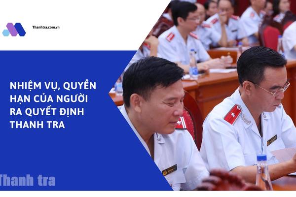 Cố ý cản trở hoạt động thanh tra có thể bị tạm đình chỉ công tác