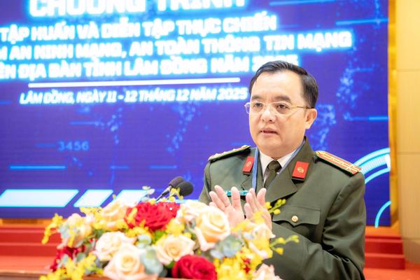 Lâm Đồng: Tổ chức diễn tập thực chiến an ninh mạng năm 2025, chủ động phòng thủ trong kỷ nguyên số