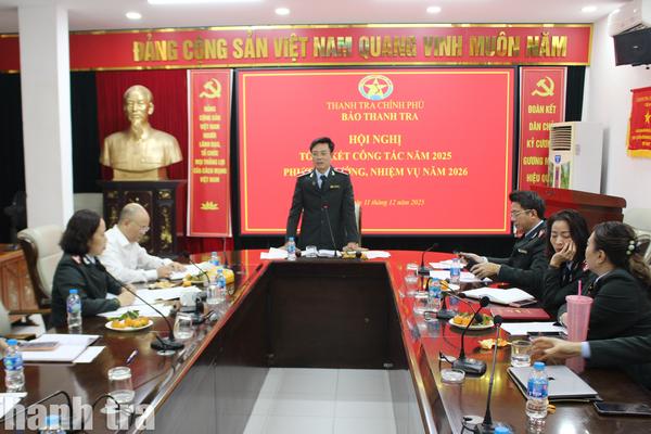 Báo Thanh tra hoàn thành tốt nhiệm vụ được giao sau sắp xếp, sáp nhập