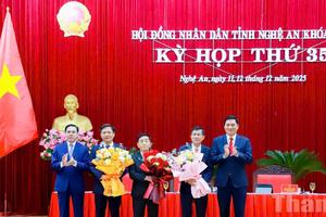 Ông Thái Văn Thành được bầu làm Phó Chủ tịch UBND tỉnh Nghệ An