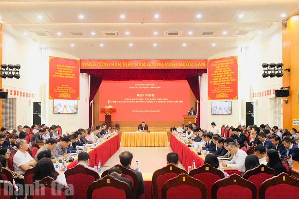 Đảng ủy Thanh tra Chính phủ: Đổi mới toàn diện, đồng bộ trong công tác lãnh đạo, chỉ đạo