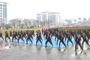 Cao Bằng: Ra quân cao điểm tấn công, trấn áp tội phạm, bảo đảm an ninh, trật tự dịp Tết Nguyên đán Bính Ngọ 2026
