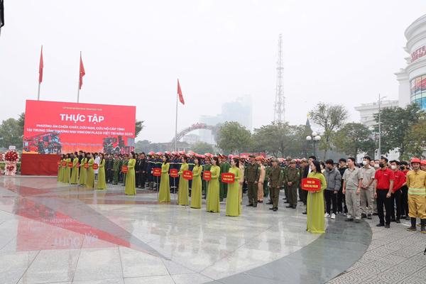 Phú Thọ thực tập phương án chữa cháy và cứu nạn, cứu hộ cấp tỉnh