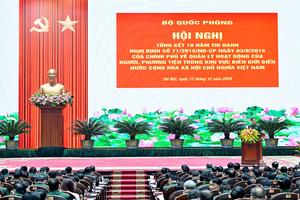 Giữ vững chủ quyền, an ninh trật tự khu vực biên giới biển sau 10 năm thực thi Nghị định 71