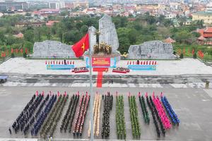 Công an Quảng Trị ra quân bảo đảm an toàn tuyệt đối cho Đại hội XIV và Tết Nguyên đán Bính Ngọ