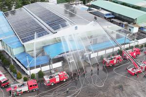 An Giang diễn tập quy mô lớn phương án chữa cháy và cứu nạn, cứu hộ