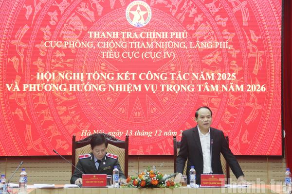 Cục IV, Thanh tra Chính phủ luôn xác định công tác phòng, chống tham nhũng là nhiệm vụ quan trọng, thường xuyên