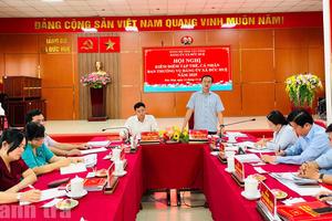 Chánh Thanh tra tỉnh Tây Ninh dự hội nghị kiểm điểm tập thể, cá nhân Ban Thường vụ Đảng ủy xã Đức Huệ năm 2025