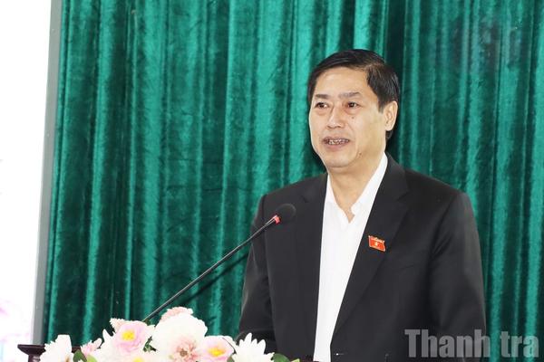 Sơn La: Chủ nhiệm Ủy ban công tác Đại biểu Quốc hội Nguyễn Hữu Đông tiếp xúc Cử tri tại xã Mường Cơi