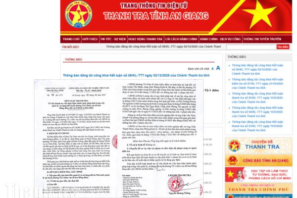 An Giang: Nhiều vi phạm trong quản lý, sử dụng đất tuyến đường T2-1 tại xã Hòa Điền