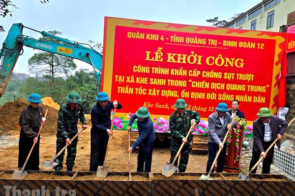 Quảng Trị: Thần tốc xây kè chống sạt lở Khe Sanh trong vòng 2 tuần