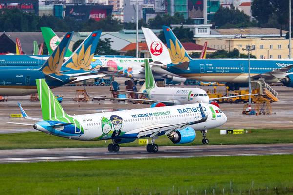 Bamboo Airways, Vietnam Airlines và Vietjet thực hiện các chuyến bay khai trương sân bay Long Thành